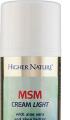 Higher Nature MSM Light 100ml, 150ml Cream