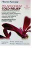 Higher Nature Pelargonium Cold Relief (Used to relieve colds) 21 Tabs sore throat, cough & blocked or runny nose) 